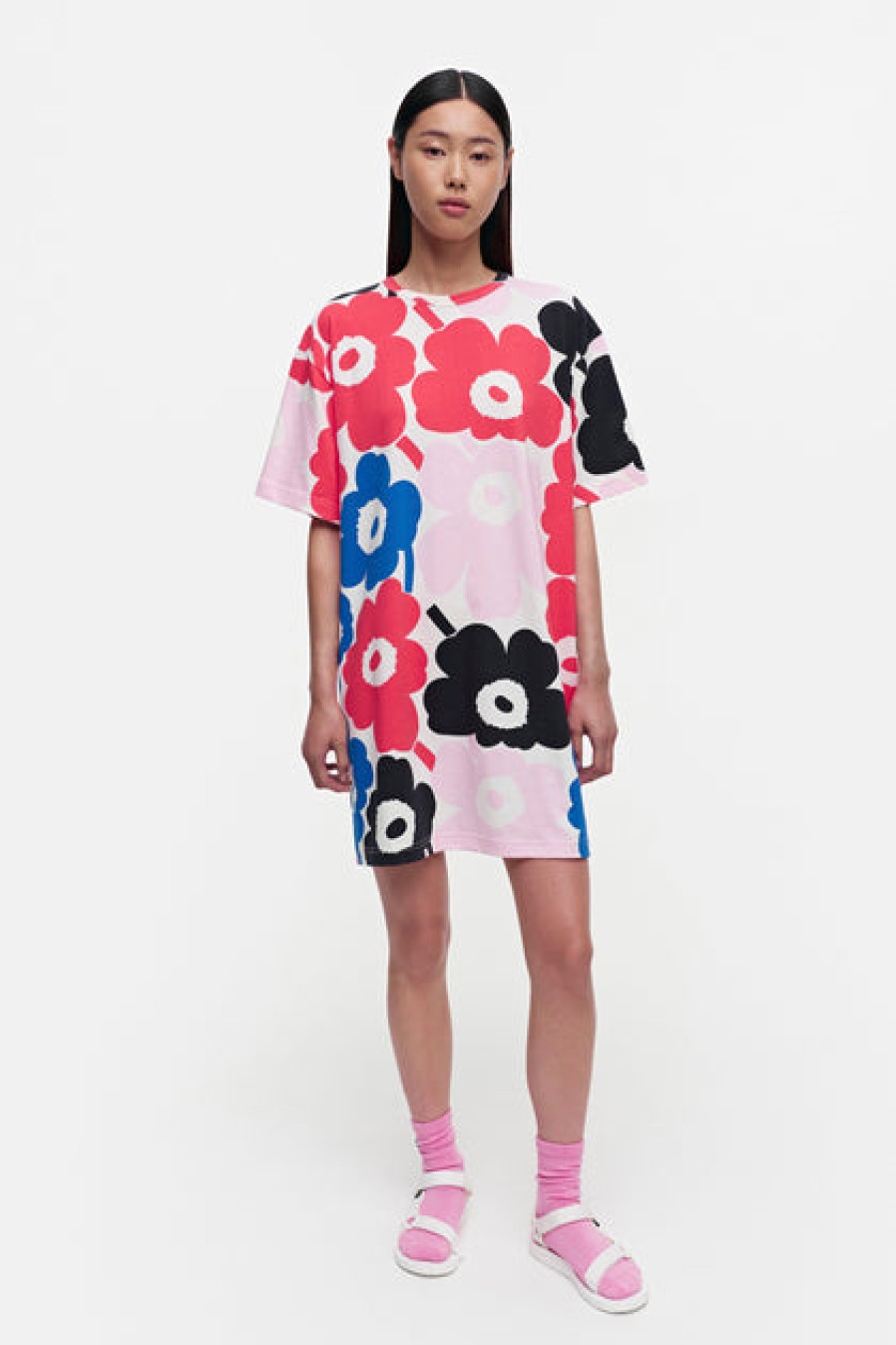 Dresses & Tunics | Fashion Marimekko Marimekko Estrid Oversized Pieni Unikko Dress