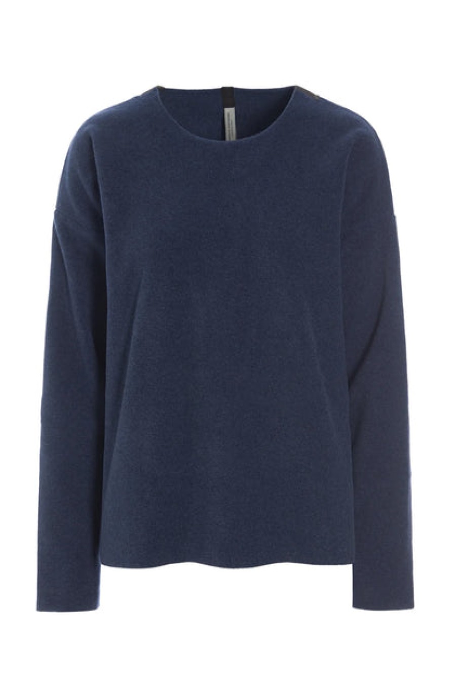 Tops, T-Shirts & Sweaters | Fashion Henriette Steffensen Henriette Steffensen Fleece Round Neck Blouse Denim