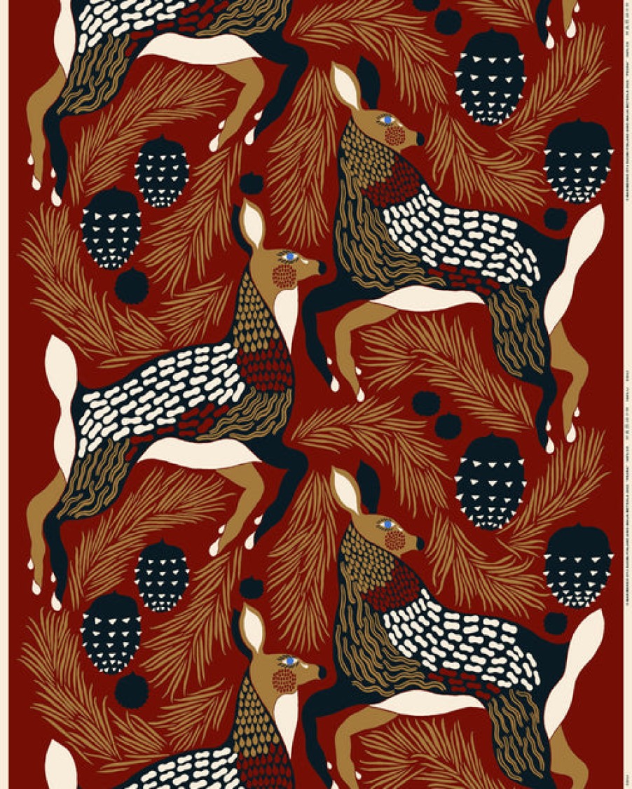 Fabric | Home Decor Marimekko Marimekko Peura Cotton Fabric By The Yard