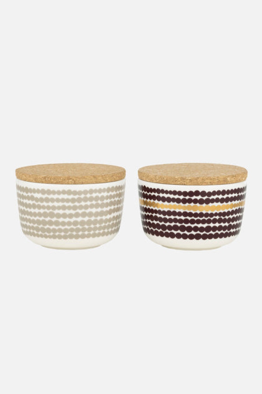 Home Accent Pieces | Home Decor Marimekko Marimekko Siirtolapuutarha Bowls W/Lids (Set Of 2)