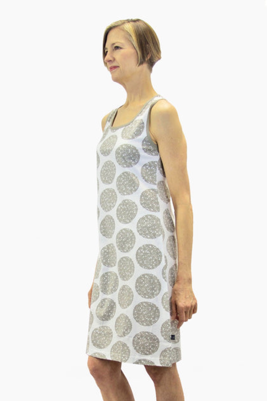 Dresses & Tunics | Fashion Ristomatti Ratia Ratia Circle Dress Grey/White