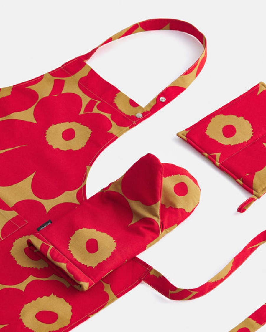 Potholders | Home Decor Marimekko Marimekko Pieni Unikko Kitchen Textile Set