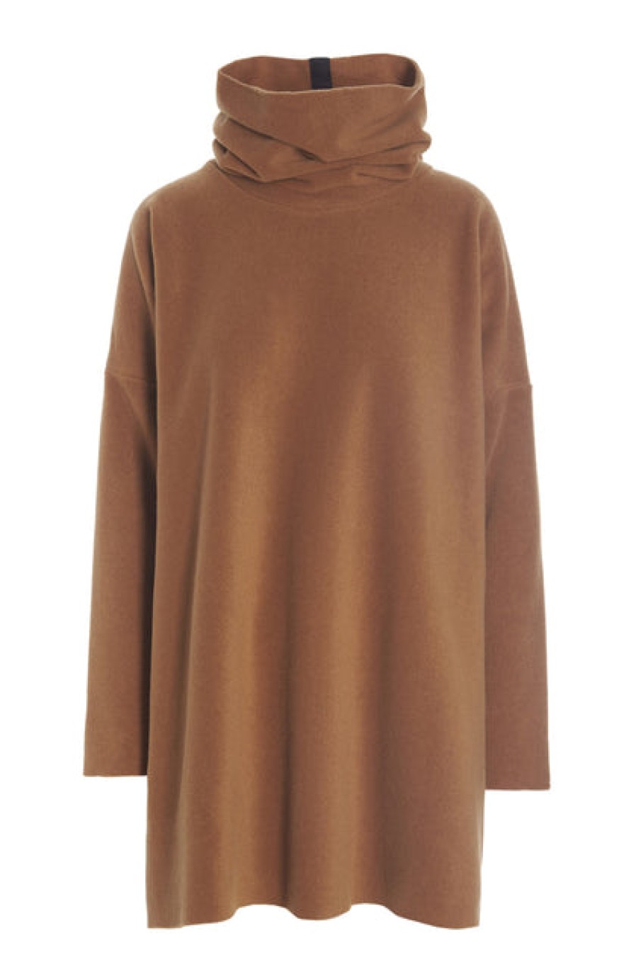 Tops, T-Shirts & Sweaters | Fashion Henriette Steffensen Henriette Steffensen High Neck Fleece Tunic Rust