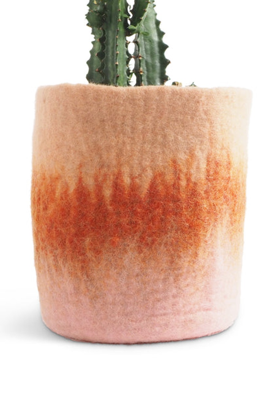 Home Accent Pieces | Home Decor Aveva Aveva Felt Flower Pot/Basket 18 Large Terracotta