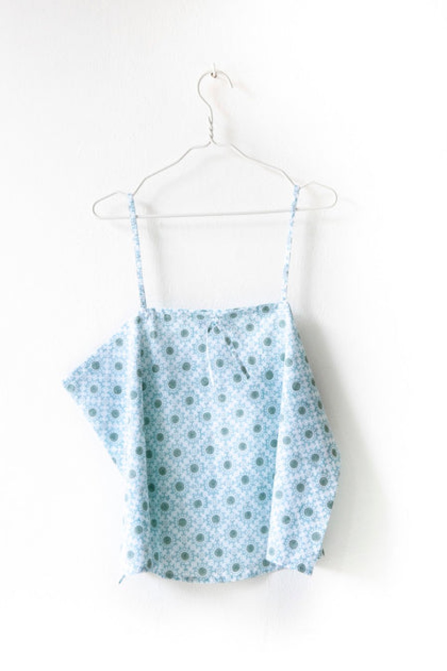 Loungewear & Sleepwear | Fashion Nest Factory Nest Factory Block Print Halter Top Turquoise