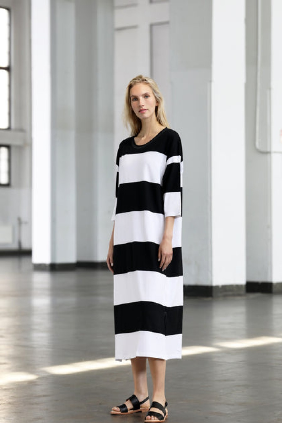 Loungewear & Sleepwear | Fashion Ristomatti Ratia Ratia Adora Gown Black/White