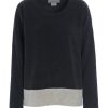 Tops, T-Shirts & Sweaters | Fashion Henriette Steffensen Henriette Steffensen Fleece Blouse Soft Black/Sand