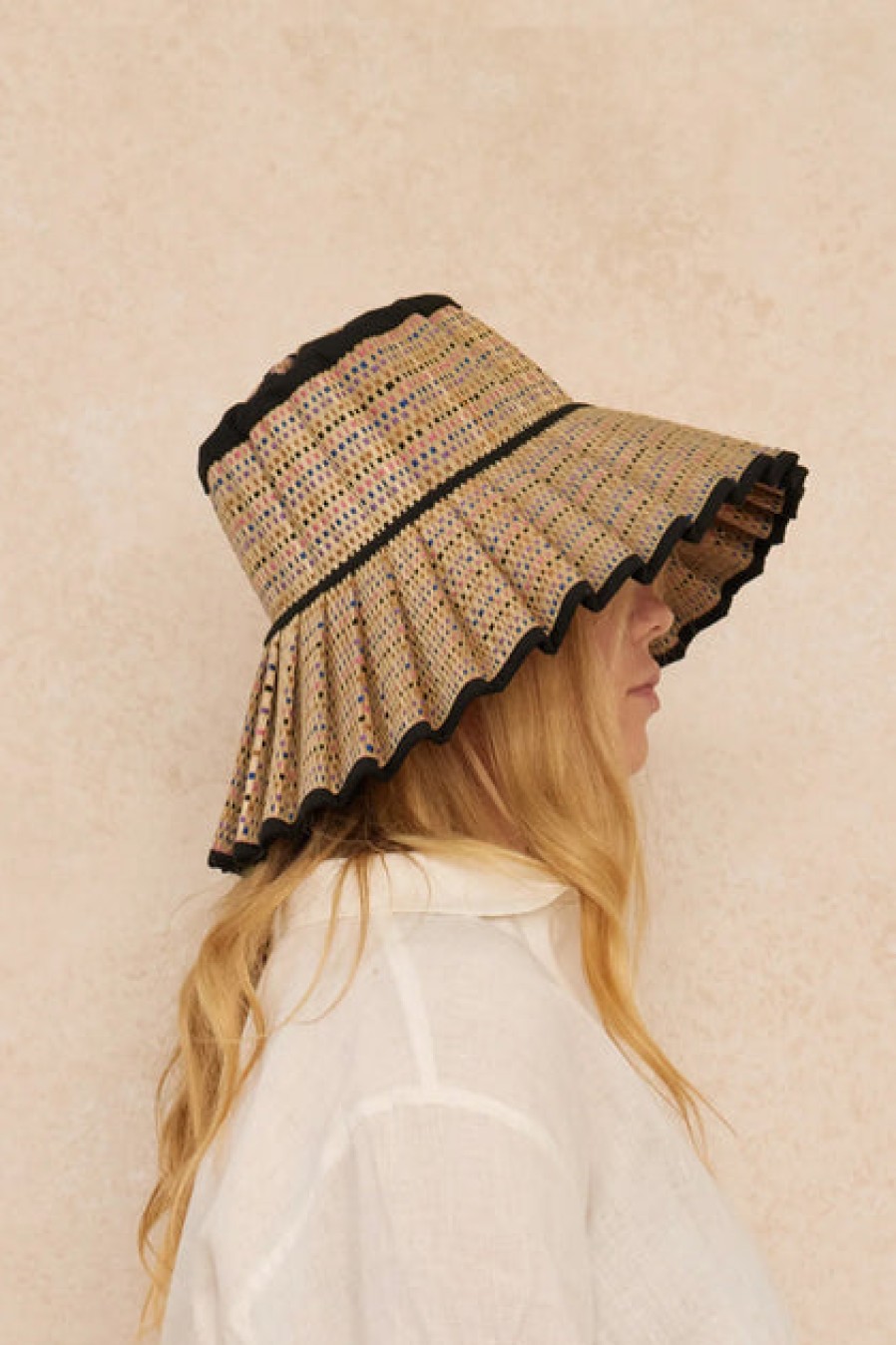 Hats | Fashion Lorna Murray Lorna Murray Ladies Capri Hat Biscuit Bay