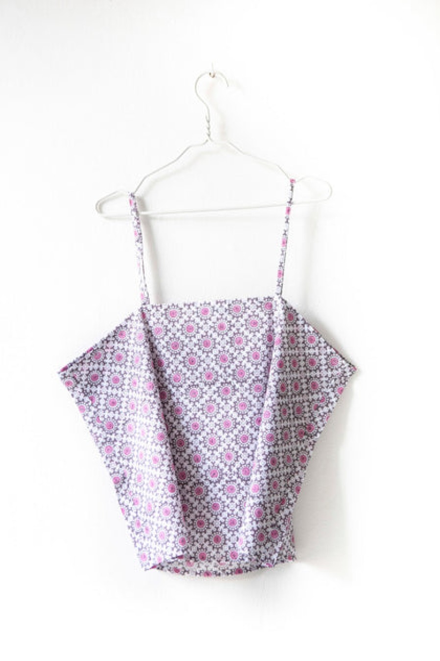 Loungewear & Sleepwear | Fashion Nest Factory Nest Factory Block Print Halter Top Lilac