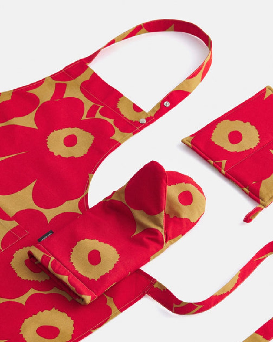 Oven Mitts | Home Decor Marimekko Marimekko Pieni Unikko Kitchen Textile Set