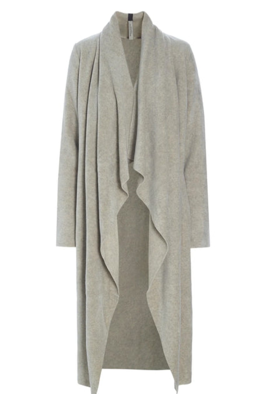 Tops, T-Shirts & Sweaters | Fashion Henriette Steffensen Henriette Steffensen Fleece Waterfall Cardigan Sand