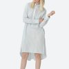 Tops, T-Shirts & Sweaters | Fashion Ilse Jacobsen Ilse Jacobsen Nina Shirt Dress Blue Bell