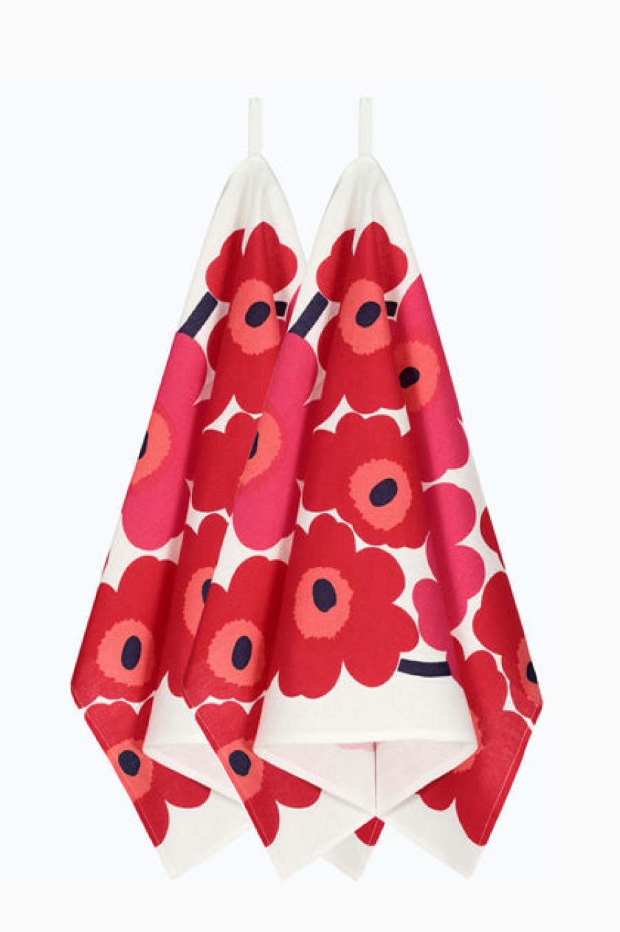 Tea Towels | Home Decor Marimekko Marimekko Unikko Tea Towels (Set Of 2) Red/White