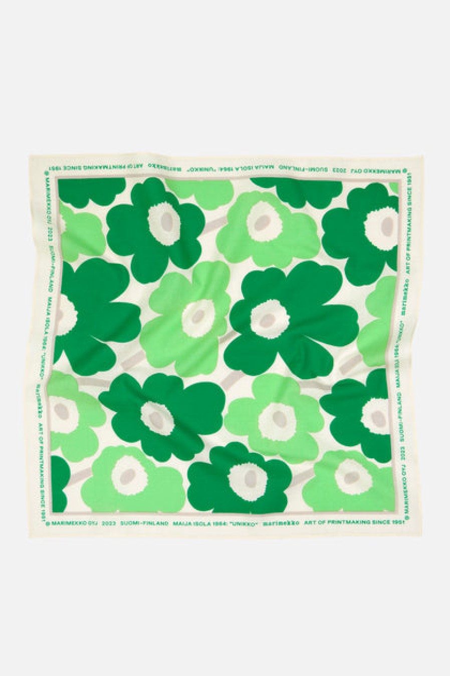 Scarves & Cold-Weather Accessories | Fashion Marimekko Marimekko Astrilli Mini Unikko Cotton Bandana