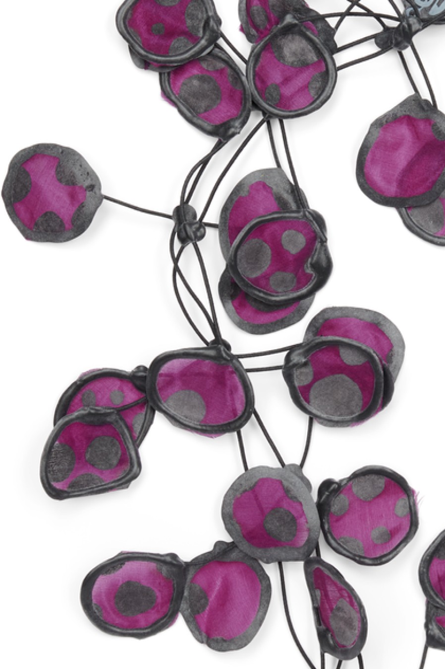 Jewelry Annemieke Broenink Annemieke Broenink Polka Dot Necklace Purple