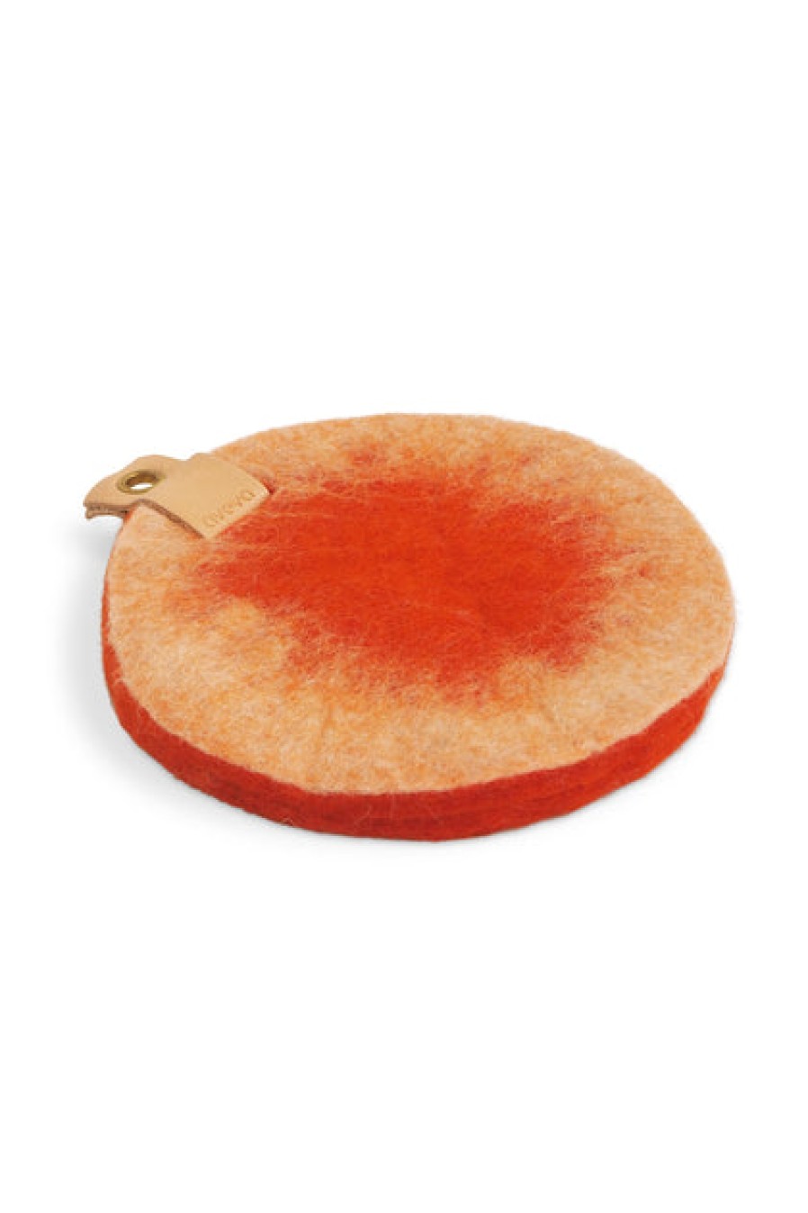 Trivets | Home Decor Aveva Aveva Wool Felt Ombre Trivet Saffron