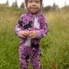 Baby Onesies & Sleepers | Fashion PaaPii Paapii Riemu Organic Baby Jumpsuit Hide & Seek Lilac