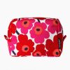 Bags & Accessories Marimekko Marimekko Vilja Mini Unikko Cosmetic Bag Red