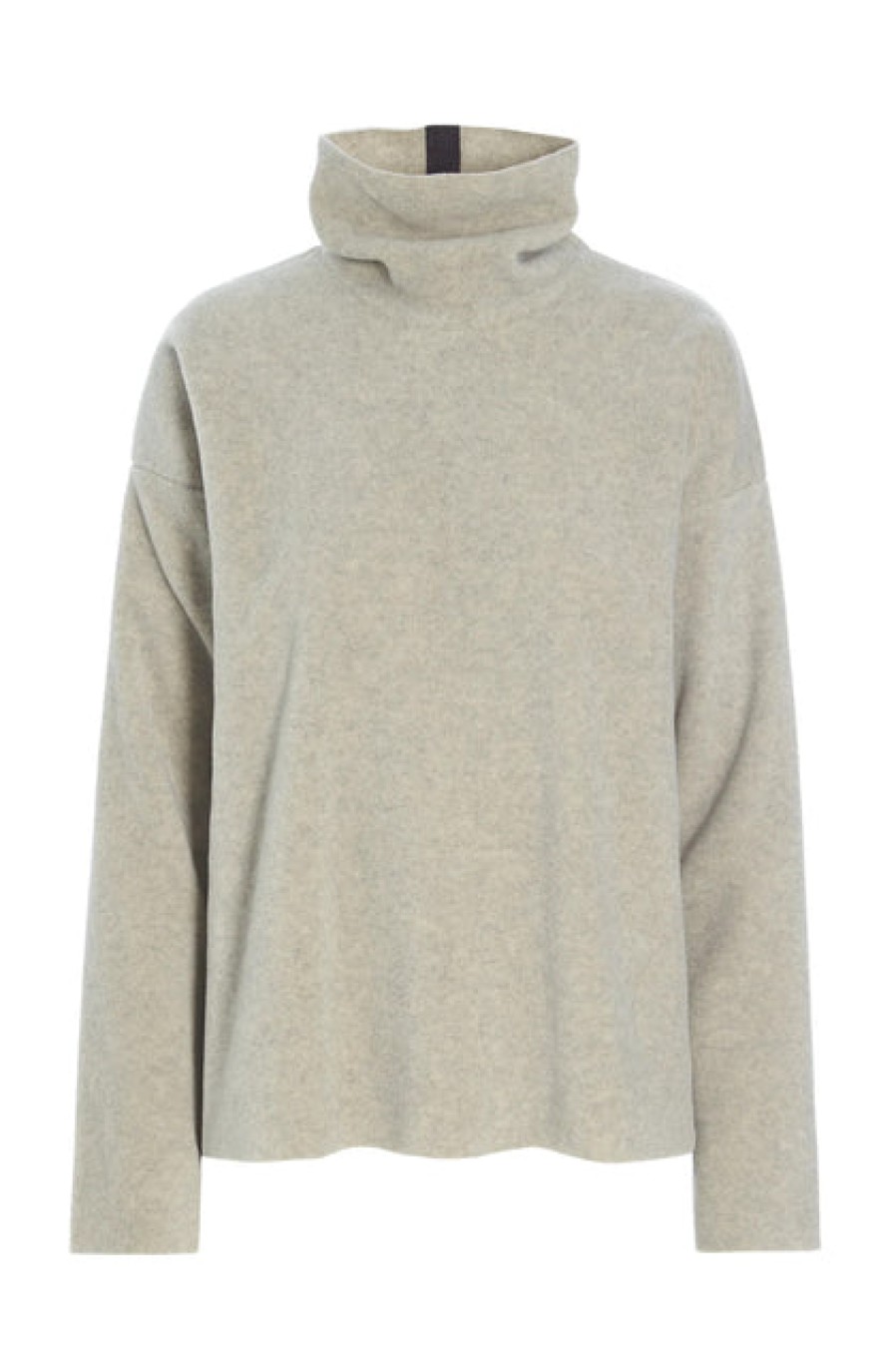 Tops, T-Shirts & Sweaters | Fashion Henriette Steffensen Henriette Steffensen High Neck Fleece Blouse Sand