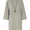 Dresses & Tunics | Fashion Henriette Steffensen Henriette Steffensen Fleece Turtle Neck Dress Sand