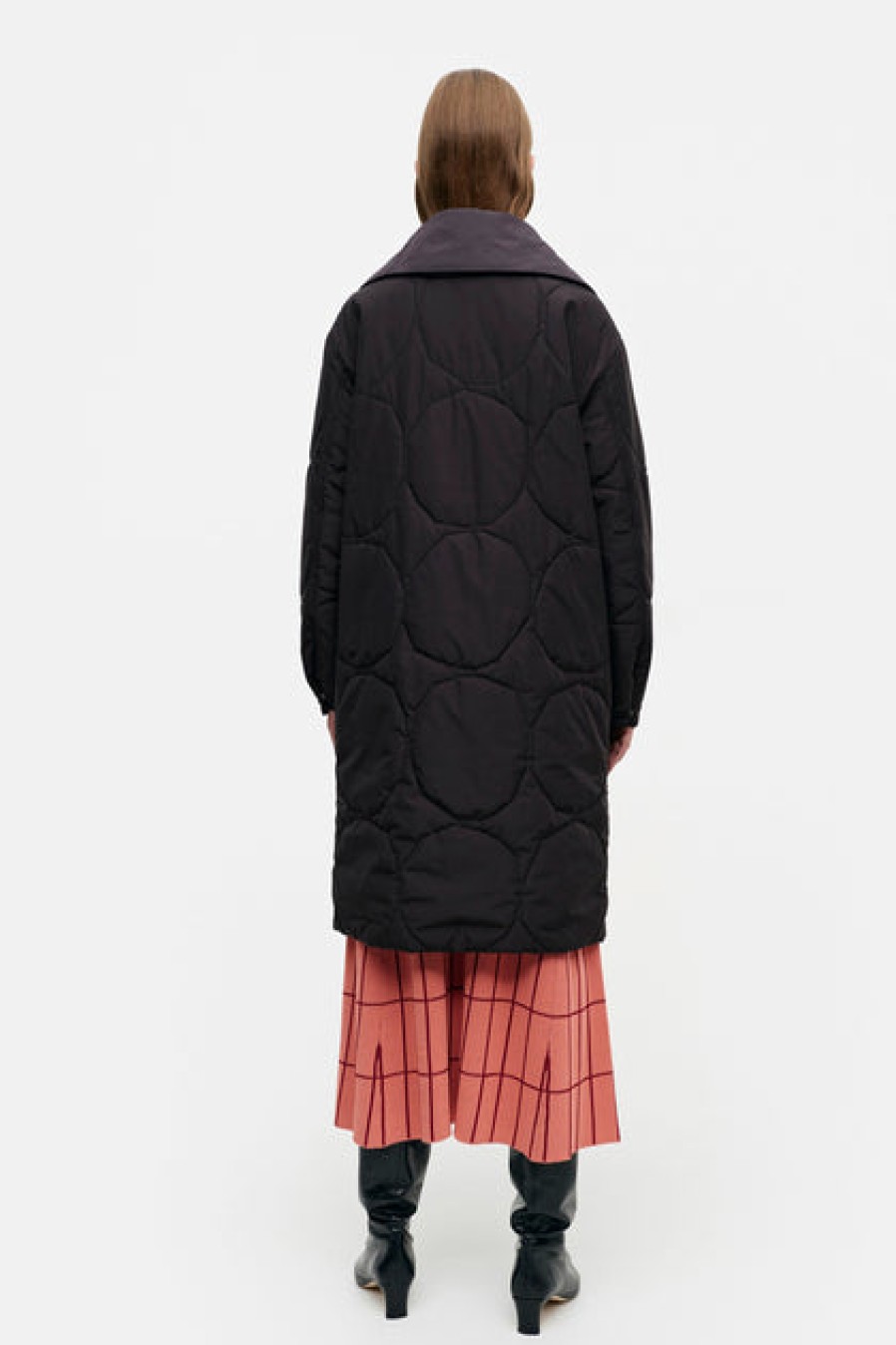 Outerwear | Fashion Marimekko Marimekko Kurtiini Kivet Coat Black