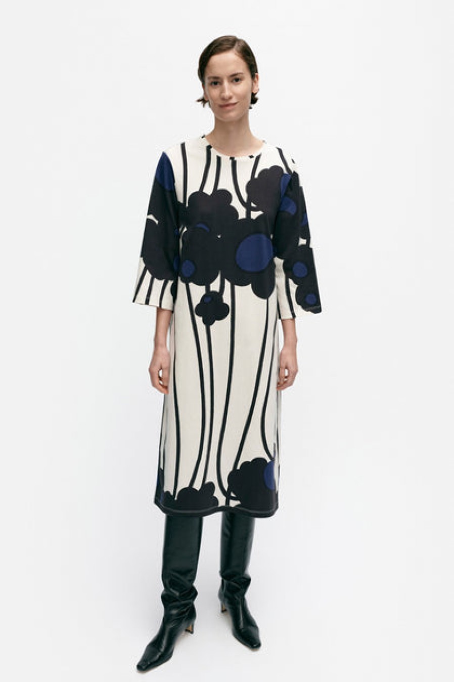 Dresses & Tunics | Fashion Marimekko Marimekko Valla Lammet Jersey Dress