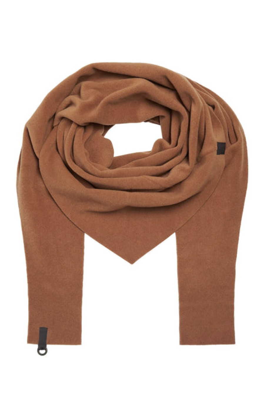 Scarves & Cold-Weather Accessories | Fashion Henriette Steffensen Henriette Steffensen Fleece Triangle Scarf Rust