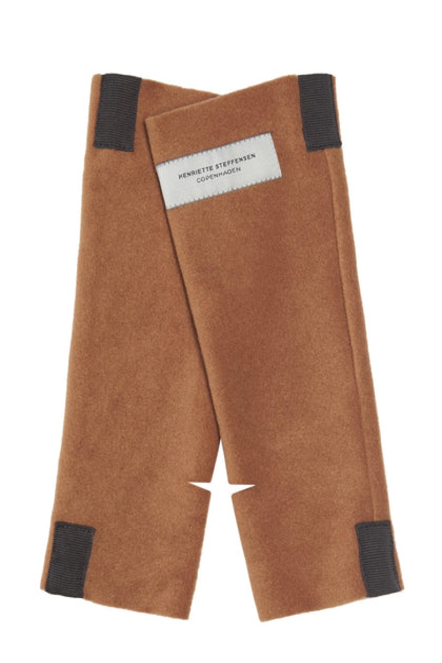 Scarves & Cold-Weather Accessories | Fashion Henriette Steffensen Henriette Steffensen Fleece Wrist Warmers Rust