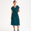 Dresses & Tunics | Fashion Cecilia Sörensen Cecilia Sorensen Agave Dress Cyan Green