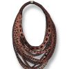 Jewelry Uli Amsterdam Uli Amsterdam Chains Petite Rusty/Chocolate/Salmon