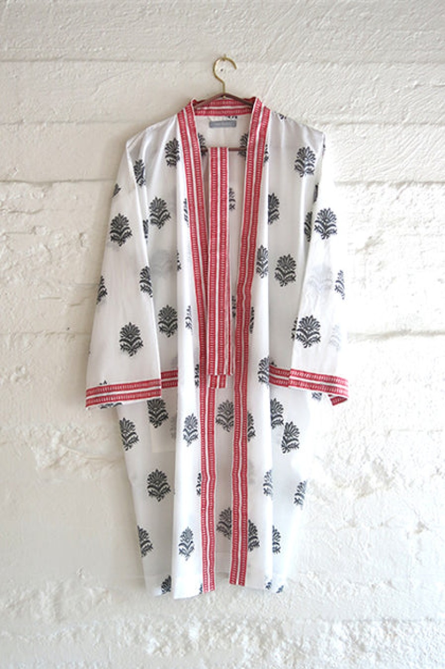 Loungewear & Sleepwear | Fashion Nest Factory Nest Factory Block Print Robe Marigold