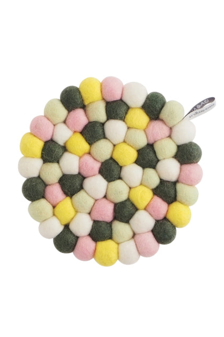 Trivets | Home Decor Aveva Aveva Wool Felt Trivet Botanique