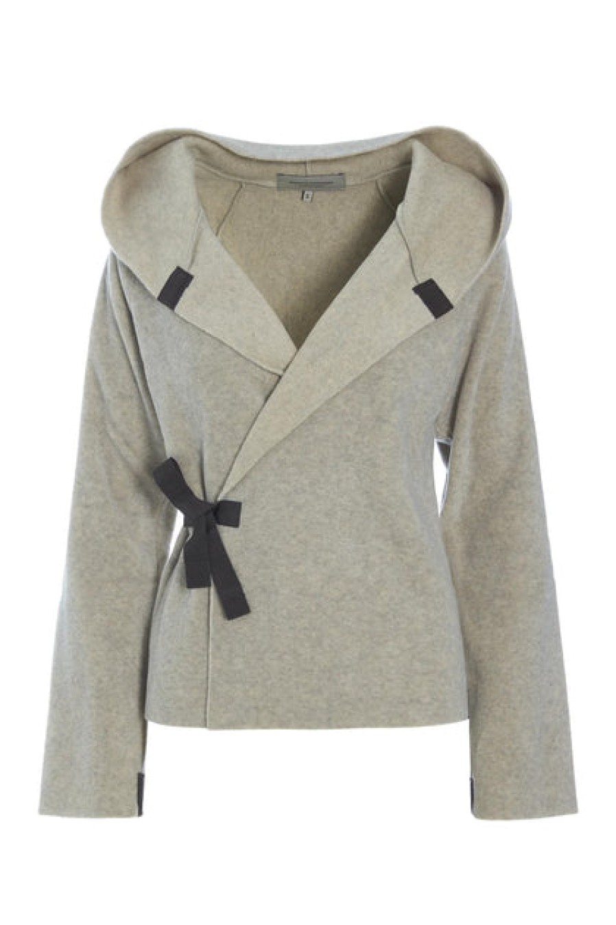 Tops, T-Shirts & Sweaters | Fashion Henriette Steffensen Henriette Steffensen Fleece Wrap Cardigan Sand