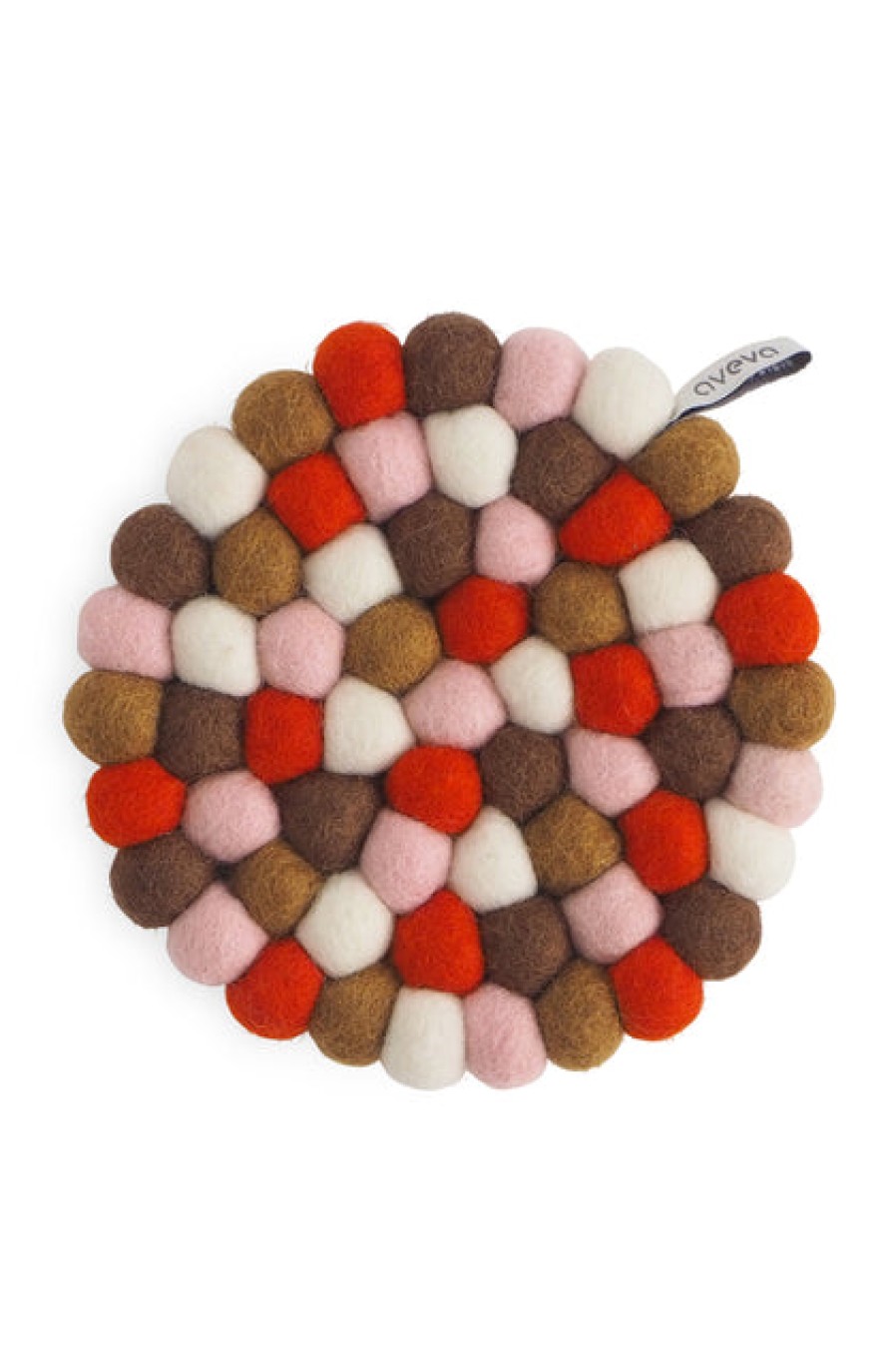 Trivets | Home Decor Aveva Aveva Wool Felt Trivet Cinnamon