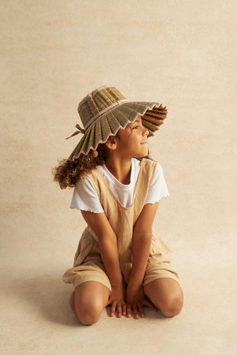 Kids' Accessories: Hats, Scarves & Baby Blankets | Fashion Lorna Murray Lorna Murray Child Capri Hat Saint Barthes