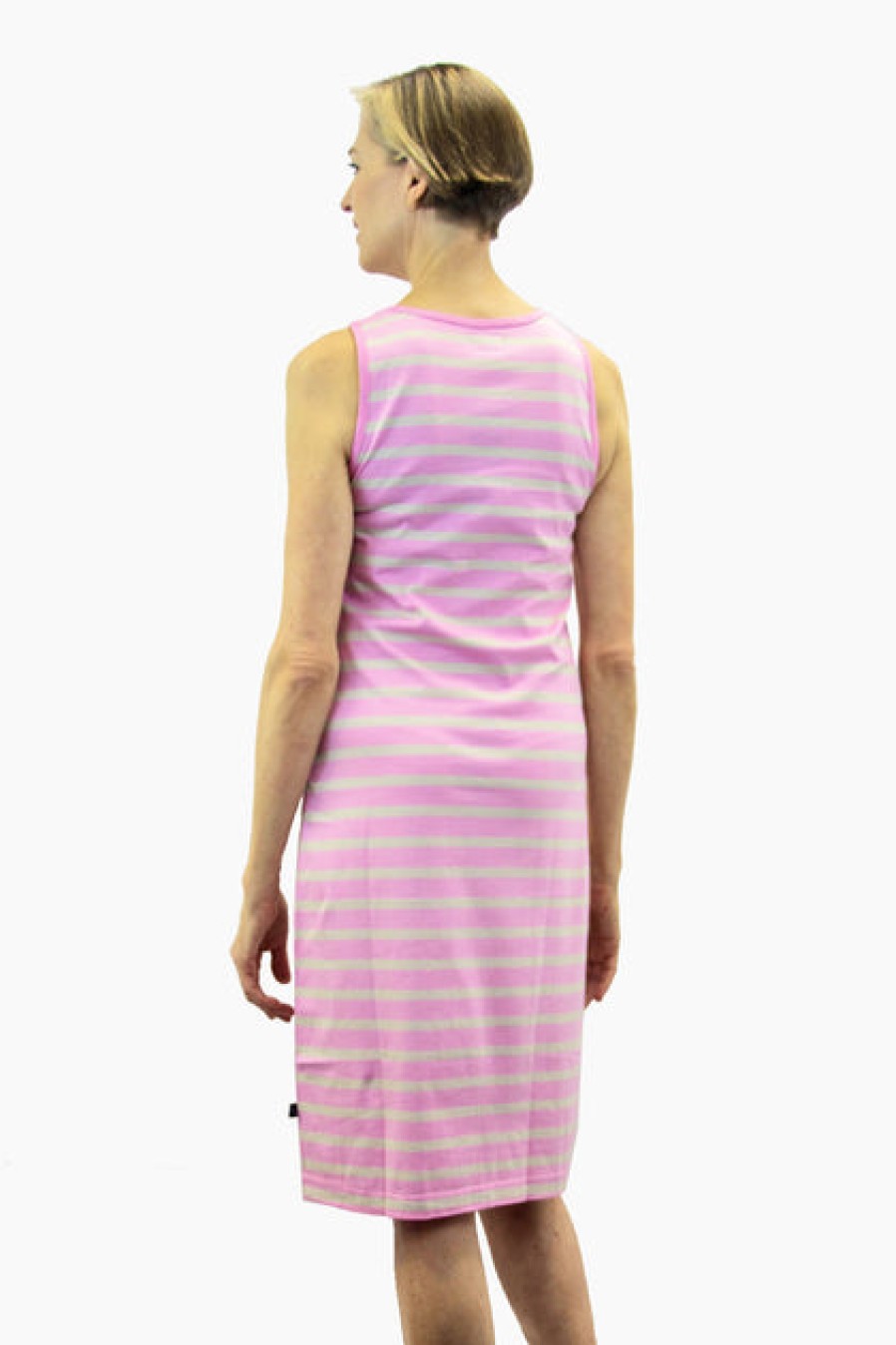 Dresses & Tunics | Fashion Ristomatti Ratia Ratia Short Striped Tank Dress Light Pink/Sand