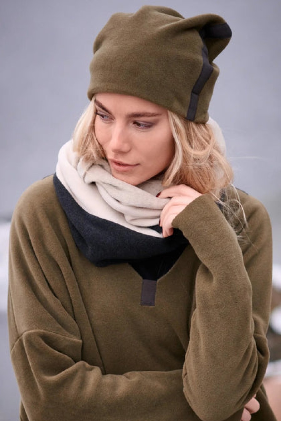 Hats | Fashion Henriette Steffensen Henriette Steffensen Fleece Hat Moss