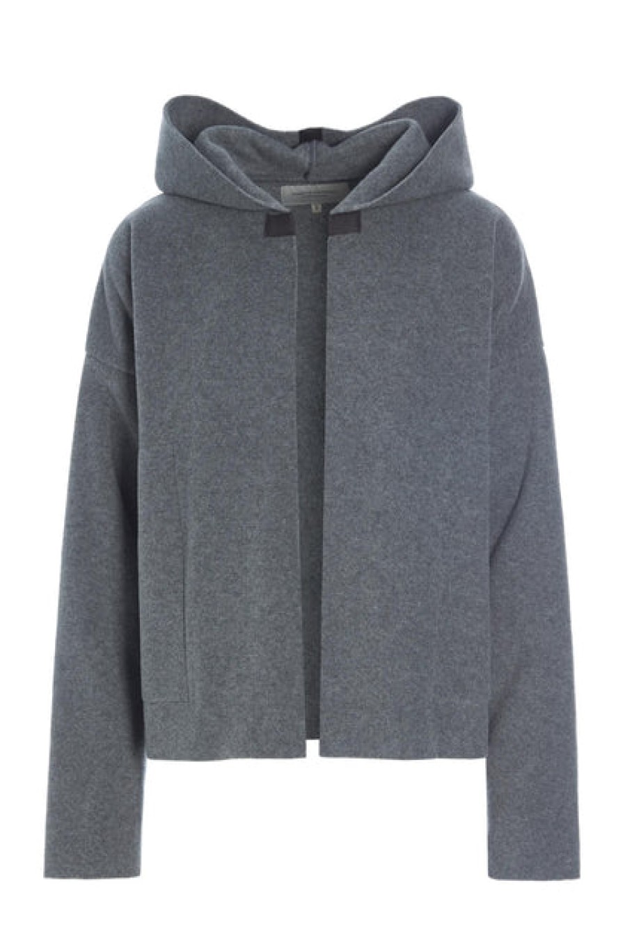 Tops, T-Shirts & Sweaters | Fashion Henriette Steffensen Henriette Steffensen Fleece Sporty Cardigan Grey