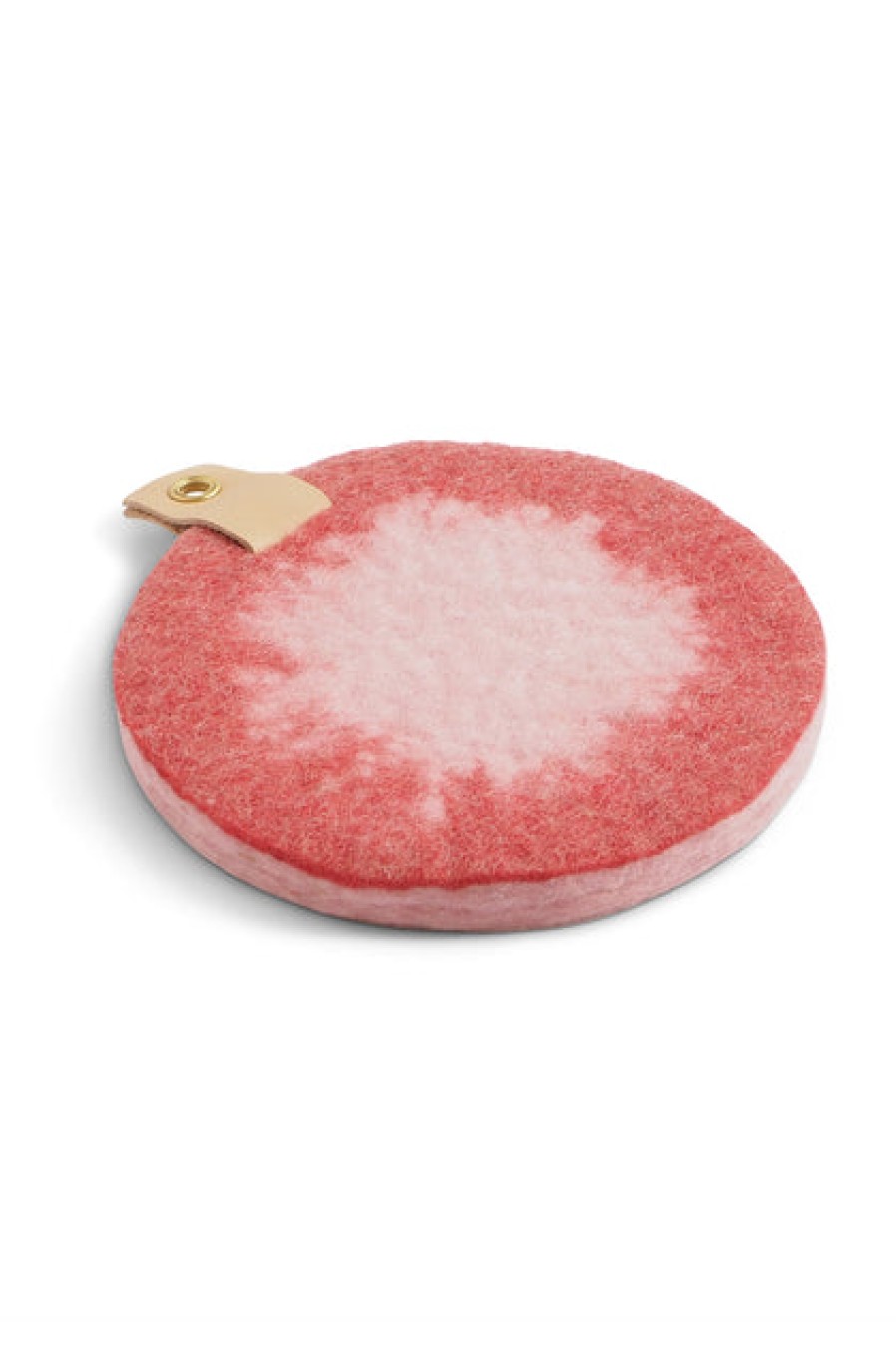 Trivets | Home Decor Aveva Aveva Wool Felt Ombre Trivet Raspberry