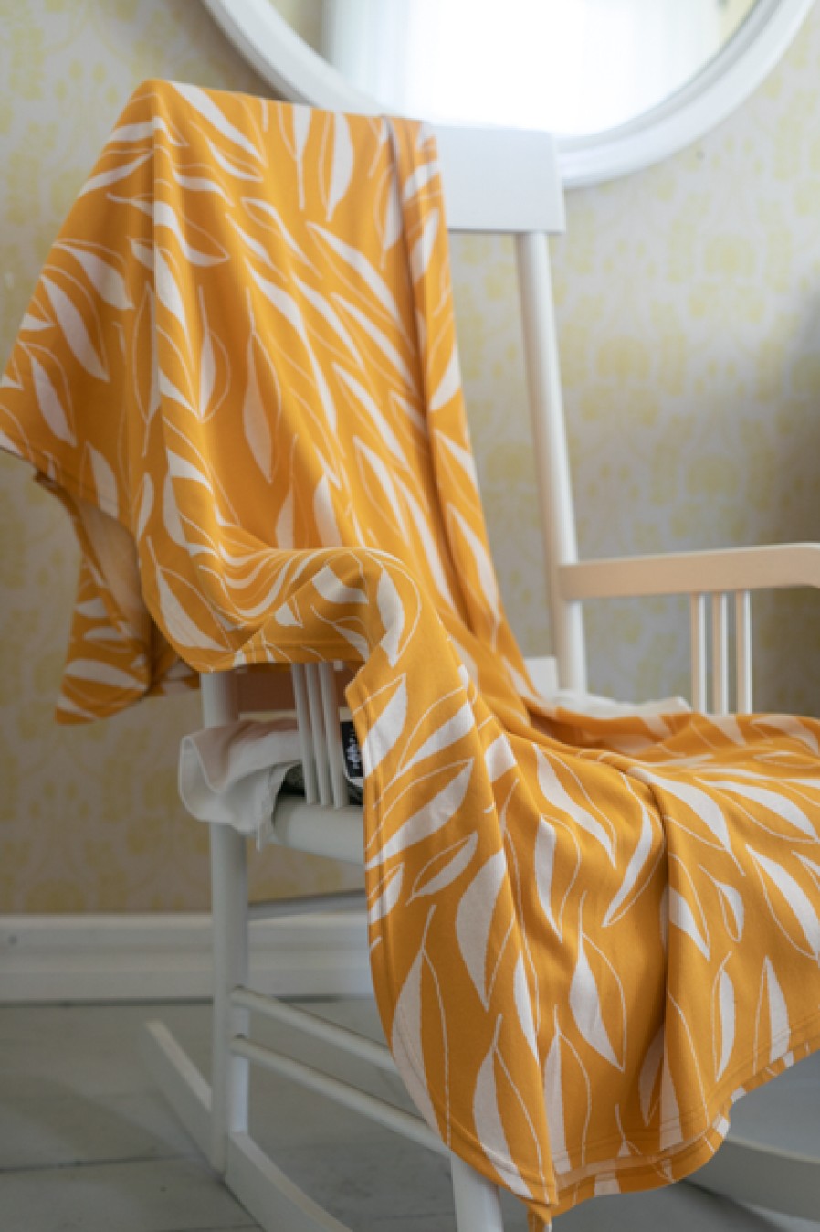 Throw Blankets & Bed Linens | Home Decor PaaPii Paapii Throw Blanket Flow Ochre