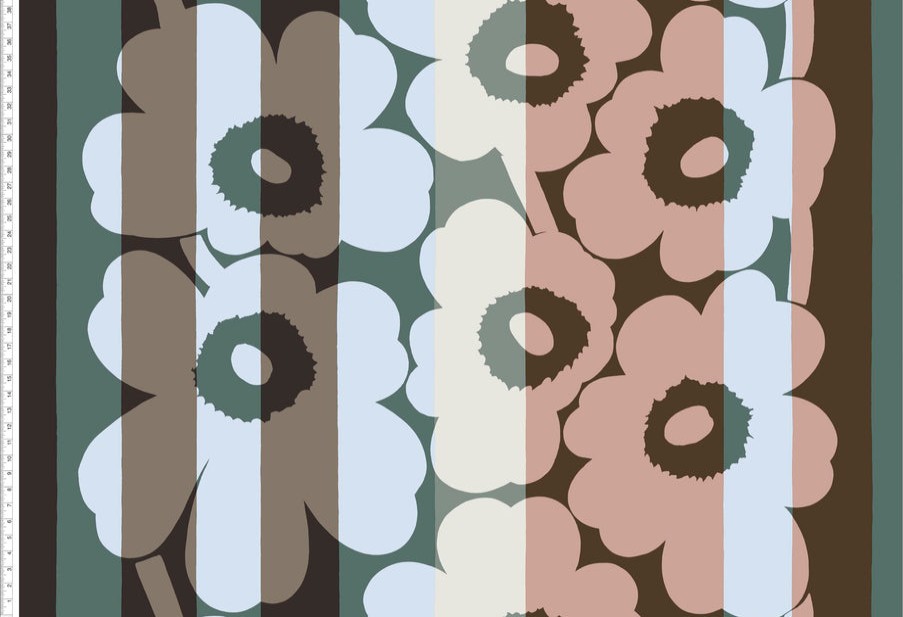 Fabric | Home Decor Marimekko Marimekko Unikko Ralli Fabric By The Yard