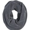 Scarves & Cold-Weather Accessories | Fashion Henriette Steffensen Henriette Steffensen Fleece Tube Scarf Grey