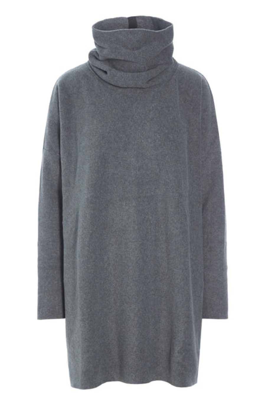 Tops, T-Shirts & Sweaters | Fashion Henriette Steffensen Henriette Steffensen High Neck Fleece Tunic Grey