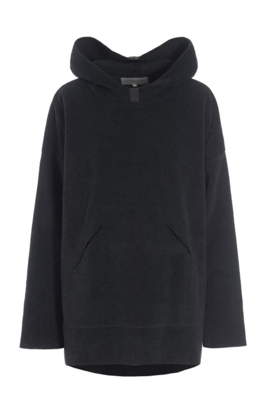 Tops, T-Shirts & Sweaters | Fashion Henriette Steffensen Henriette Steffensen Fleece Oversized Hoodie Soft Black