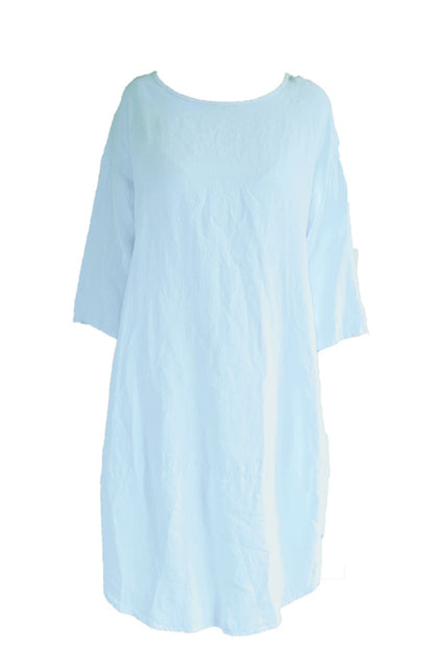 Dresses & Tunics | Fashion Kiitos Kiitos Tulip Linen Dress Baby Blue