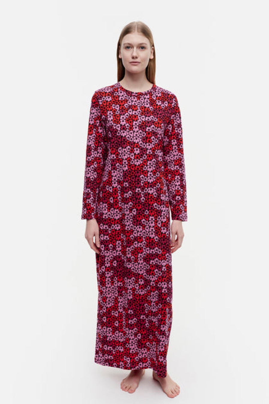 Loungewear & Sleepwear | Fashion Marimekko Marimekko Lae Pikkuinen Unikko Gown