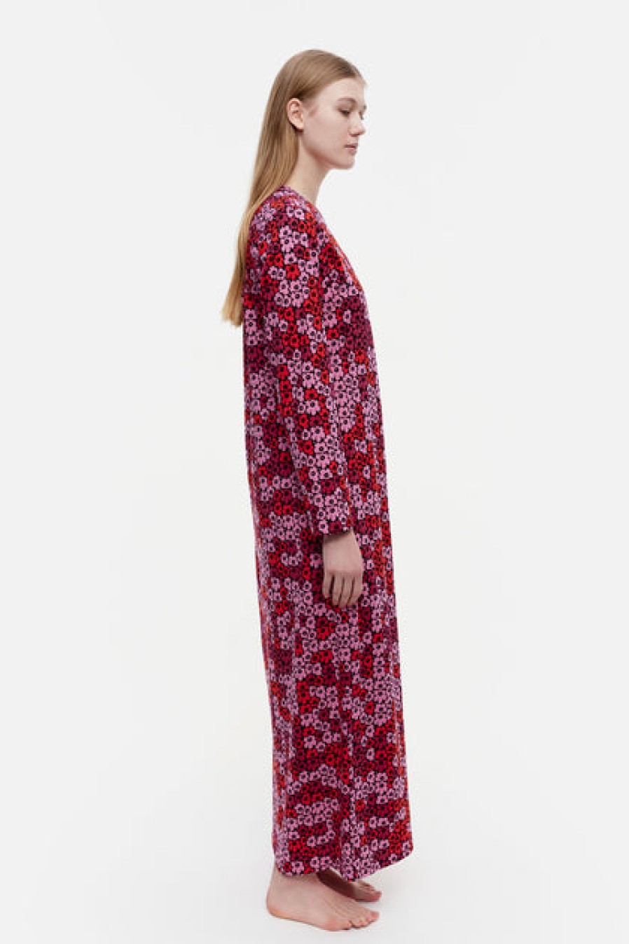 Loungewear & Sleepwear | Fashion Marimekko Marimekko Lae Pikkuinen Unikko Gown