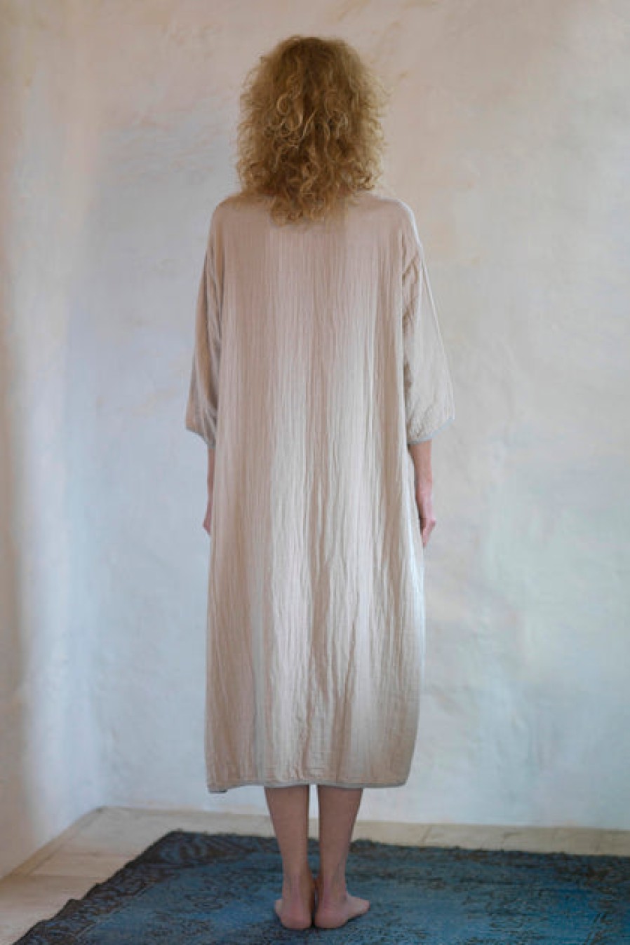 Dresses & Tunics | Fashion loom.ist Muslin Long Dress Taupe-Grey