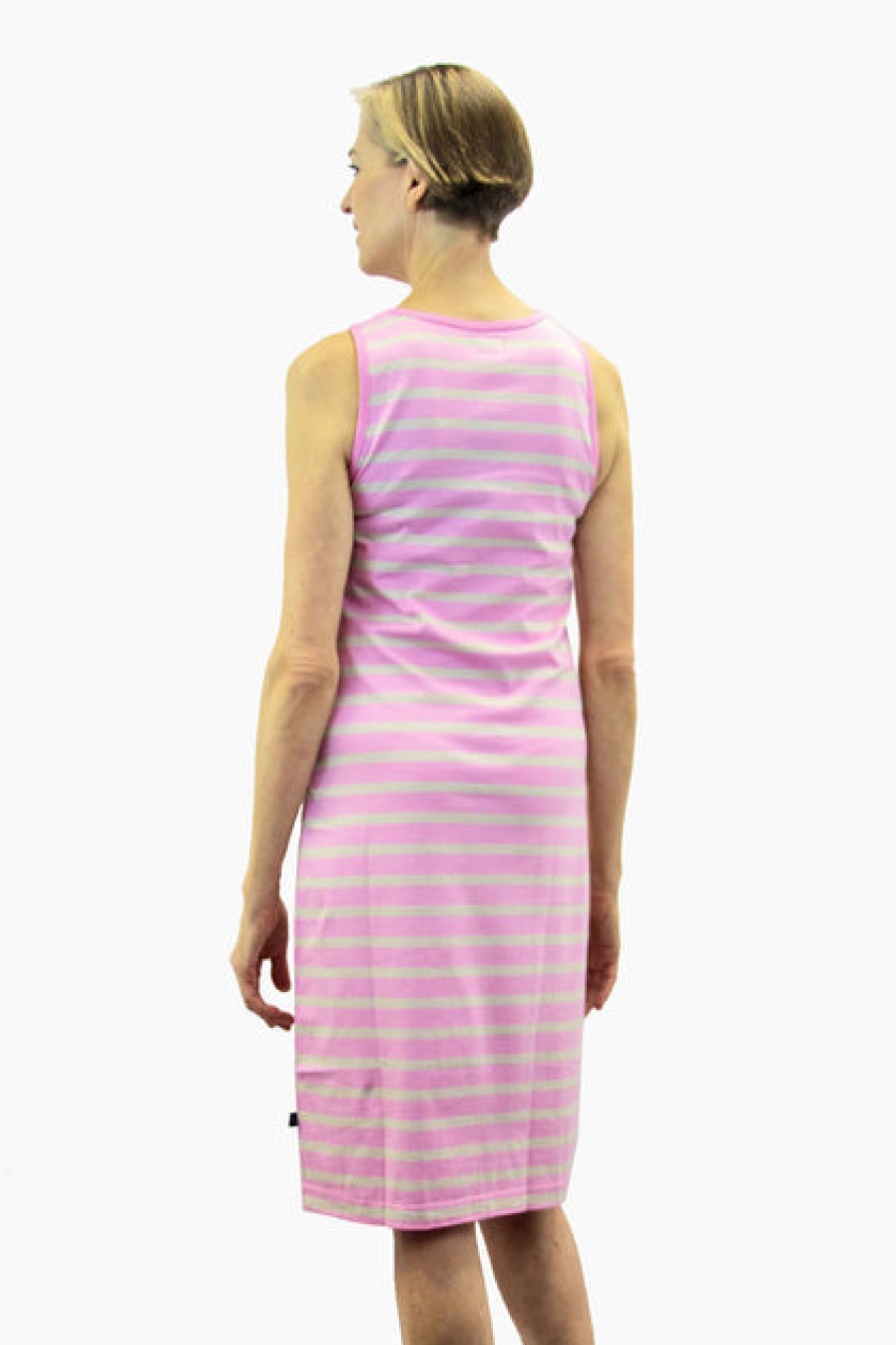 Loungewear & Sleepwear | Fashion Ristomatti Ratia Ratia Short Striped Tank Dress Light Pink/Sand