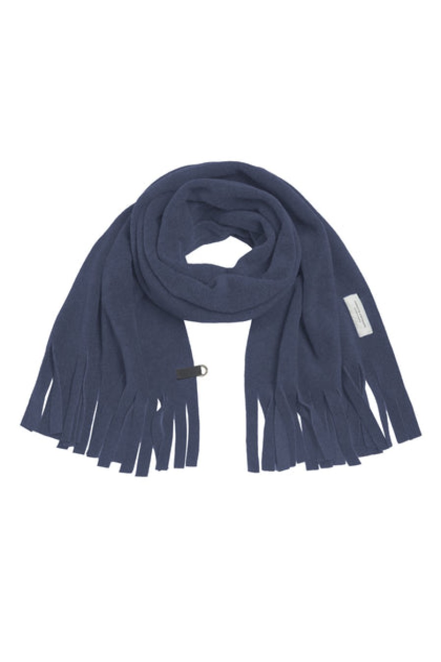 Scarves & Cold-Weather Accessories | Fashion Henriette Steffensen Henriette Steffensen Fleece Fringe Scarf Denim